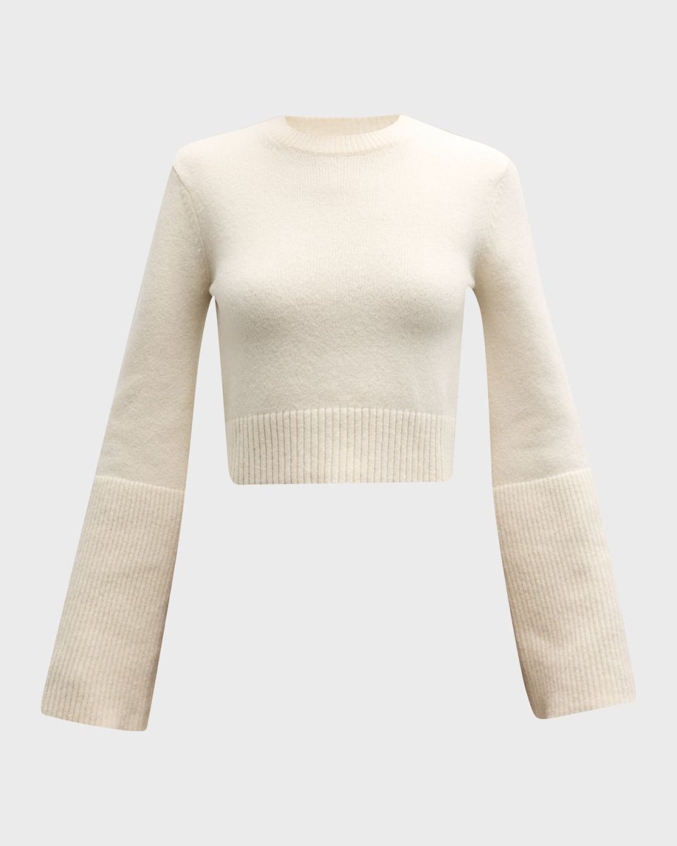 Clover Crewneck Wool-Blend Sweater